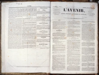 1ère édition du journal L